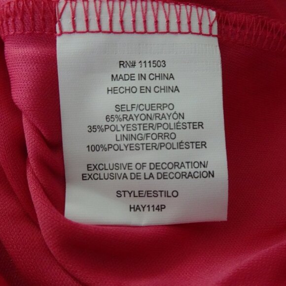 Figueroa & Flower Embroidered Tunic Top Women's Petite Size PM Pink Loose Fit - Picture 10 of 11